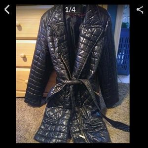 Long Black Jacket XL